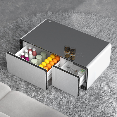 220V Compacto Mini Bar Refrigerador de carga inalámbrica para el vino y bebidas