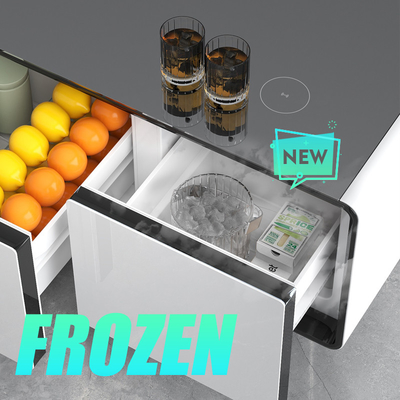 220V Compacto Mini Bar Refrigerador de carga inalámbrica para el vino y bebidas