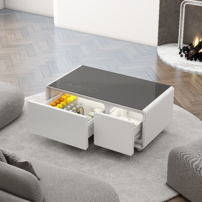 220V Compacto Mini Bar Refrigerador de carga inalámbrica para el vino y bebidas
