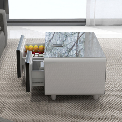 Refrigerador de mesa de café inteligente multifuncional para muebles generales para el hogar