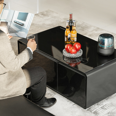 Muebles inteligentes de tipo metálico de aluminio gabinete de vino para el hogar y enfriador de bebidas para 2024