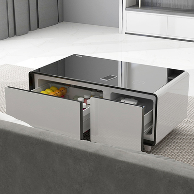 Cuadro de vidrio templado de control de temperatura de doble zona para sala de estar de lujo en casa de colores