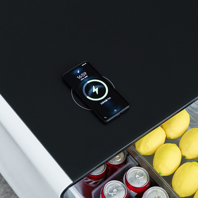 Muebles de sala de estar Mesa de café moderna con refrigerador incorporado y reproductor de música